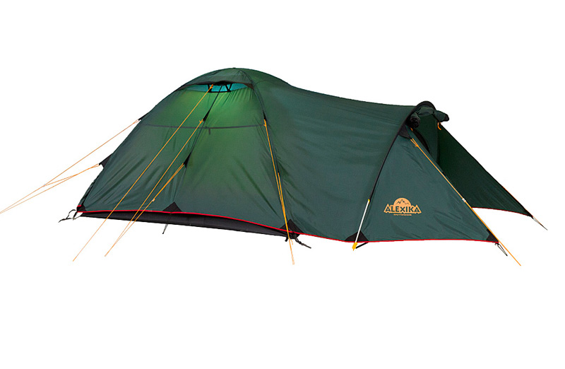 Четырехместная туристическая палатка для путешествий с велосипедами или большим багажом. Alexika Tower 4 