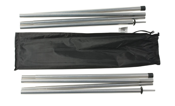 Набор алюминиевых стоек 1,6х240 см. Alexika Alu poles set 1,6x240 cm