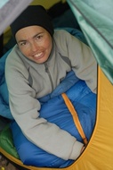 Универсальная трехместная туристическая палатка с большим тамбуром и ветрозащитной юбкой. Alexika Tower 3 Plus Fib