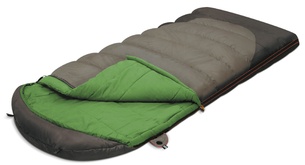 Просторный спальник-одеяло для летних путешествий.  Alexika Summer Wide Plus