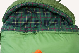 Спальник-одеяло c подголовником для кемпинга и туризма. Alexika Siberia Plus