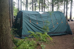 Большая (5+5) кемпинговая палатка. Alexika Victoria 10