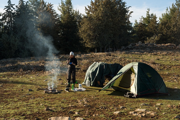 Лёгкая трехместная туристическая палатка. Alexika Scout 3