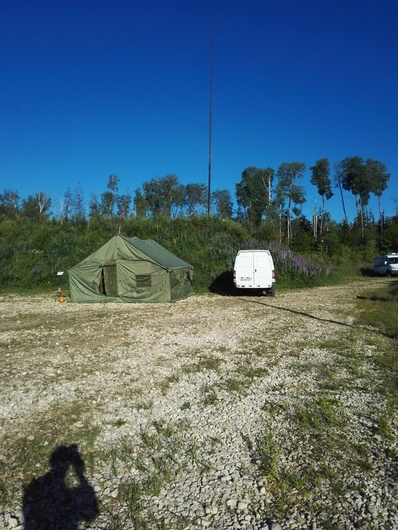 Большая армейская палатка для долговременного проживания. Tengu MARK 18T